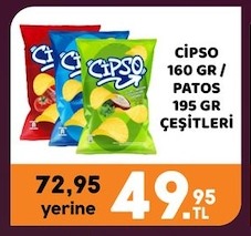 Cipso 160 Gr / Patos 195 Gr Çeşitleri