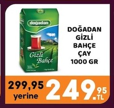 Doğadan Gizli Bahçe Çay 1000 G