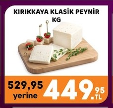 Kırıkkaya Klasik Peynir Kg
