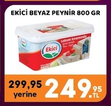 Ekici Beyaz Peynir 800 Gr