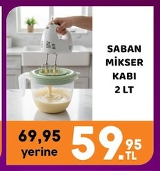 Saban Mikser Kabı 2 Lt