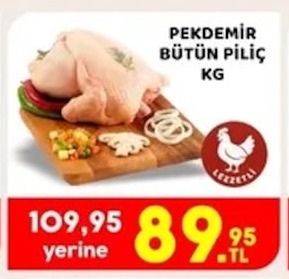 Pekdemir Bütün Piliç Kg