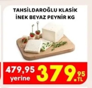 Tahşidaroğlu Klasik İnek Beyaz Peynir Kg