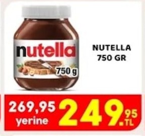 Nutella 750 Gr