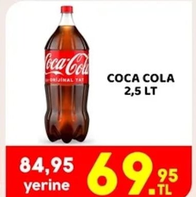 Coca Cola 2,5 Lt