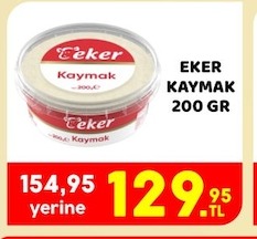 Eker Kaymak 200 Gr
