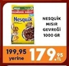 Nesquik Mısır Gevreği 1000 Gr