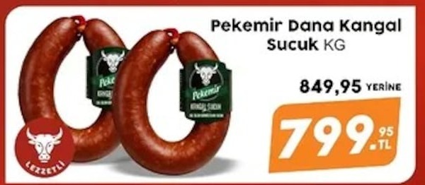 Pekemir Dana Kangal Sucuk Kg