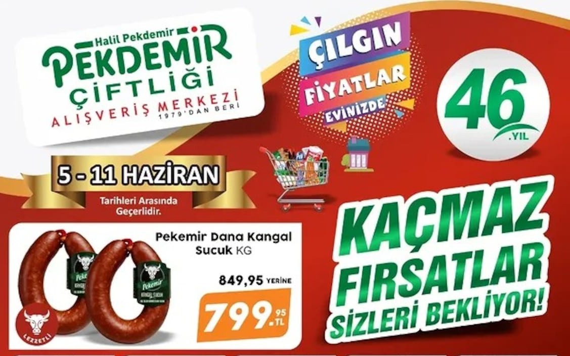 Pekdemir Dana Kangal Sucuk Kg