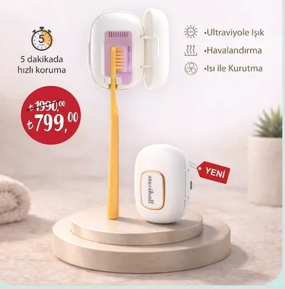 Steriball Diş Fırçası Sterilizatörü
