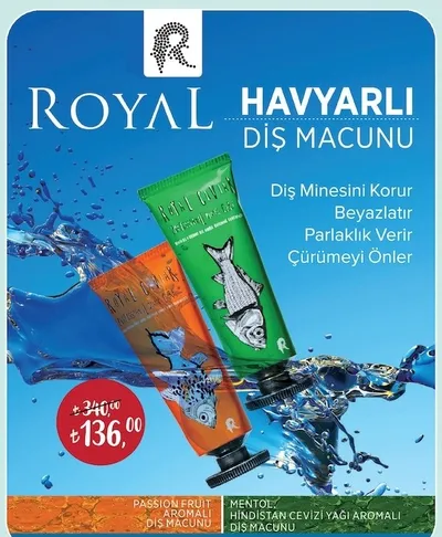 Royal Havyarlı Diş Macunu