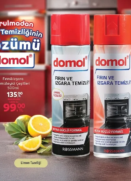 Domol Fırın Ve Izgara Temizleyici 500Ml