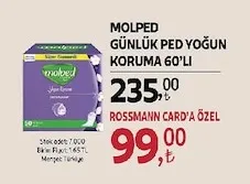 Molped Günlük Ped Yoğun Koruma 60'Lı