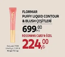 Flormar Puffy Liquid Contour & Blush Çeşitleri