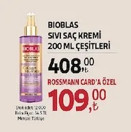 Bioblas Sıvı Saç Kremi 200 Ml Çeşitleri