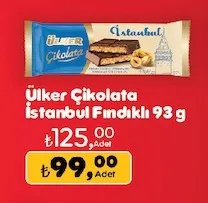 Ülker Çikolata İstanbul Fındıklı 93 G