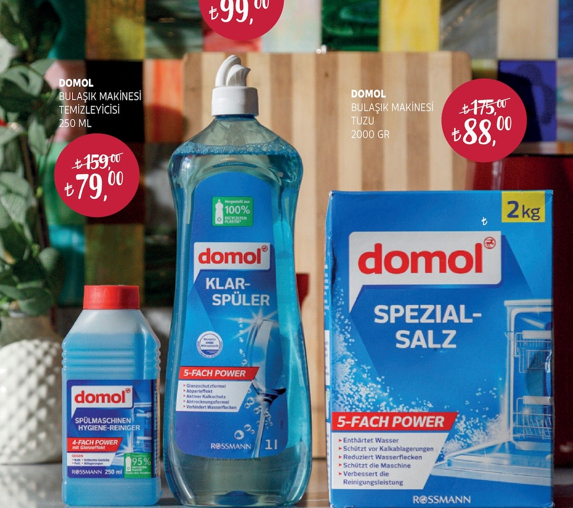 Domol Bulaşık Makinesi Temizleyicisi 250Ml