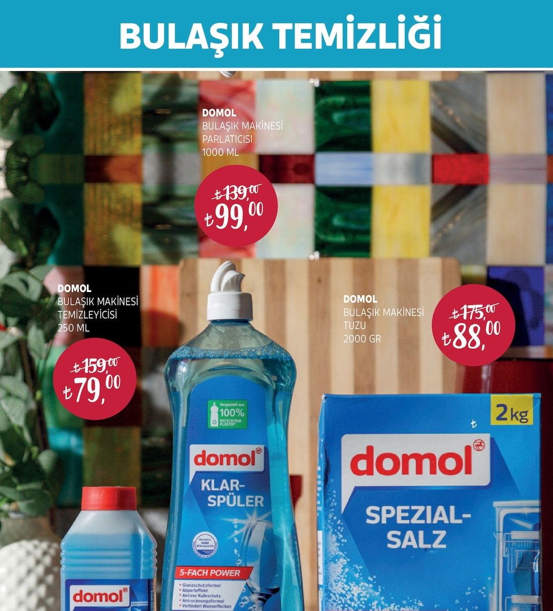 Domol Bulaşık Makinesi Parlatıcısı 1000Ml