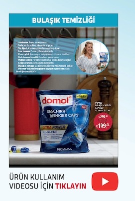 Domol Geschirr-Reiniger Tabs 26 Adet