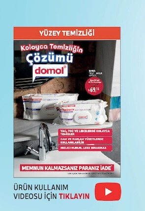 Domol Yuzey Temizleyici Mendil 2X40 Adet