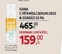 Isana C Vitaminli Serum Gece & Gündüz 30 Ml