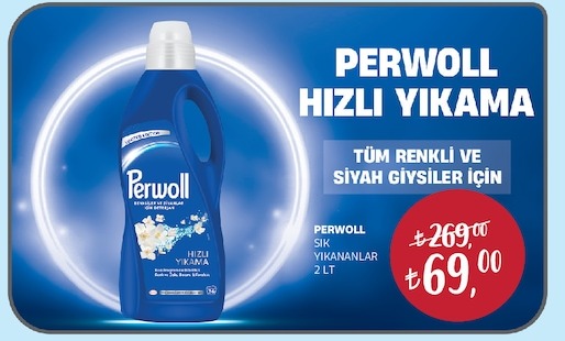 Perwoll Hızlı Yıkama 2 Lt