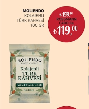 Moliendo Kolajenli Türk Kahvesi 100 Gr