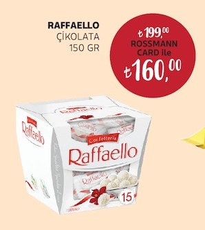Raffaello Çikolata 150 Gr