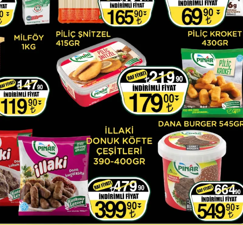 Pınar Piliç Şnitzel 415Gr