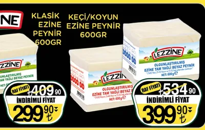 Klasik Ezine Peynir 600Gr