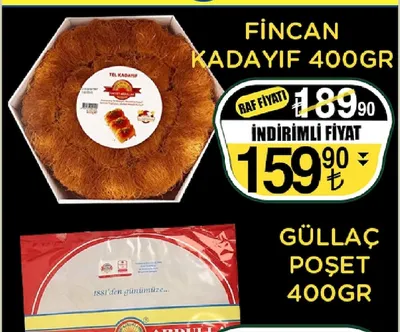 Fincan Kadayif 400Gr