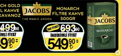 Jacobs Monarch Filtre Kahve 500Gr