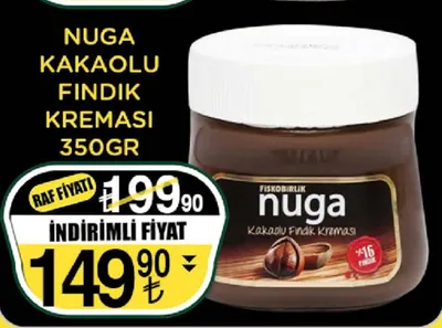Nuga Kakaolu Findik Kremasi 350Gr