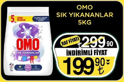 Omo Sık Yıkananlar 5Kg