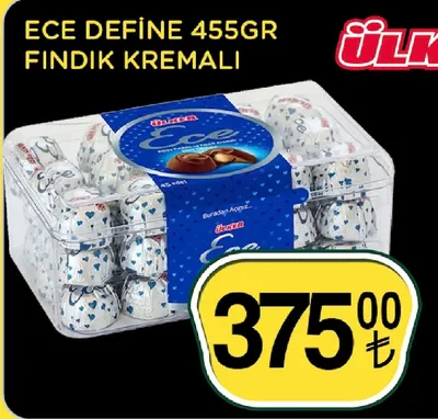 Ece Define 455Gr Findik Kremali