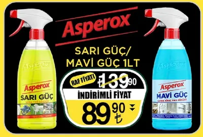 Asperox Sari Güç/ Mavi Güç 1 Lt