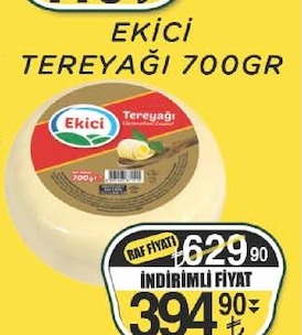 Ekici Tereyağı 700Gr