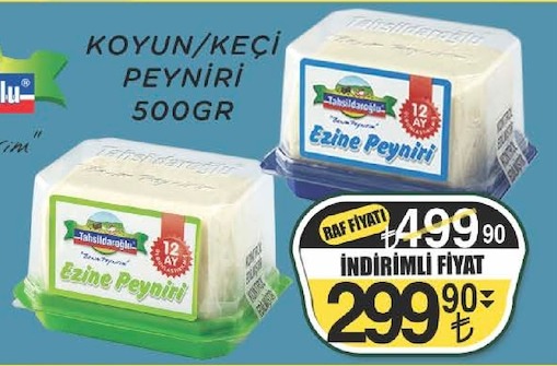Koyun/Keçi Peyniri 500Gr