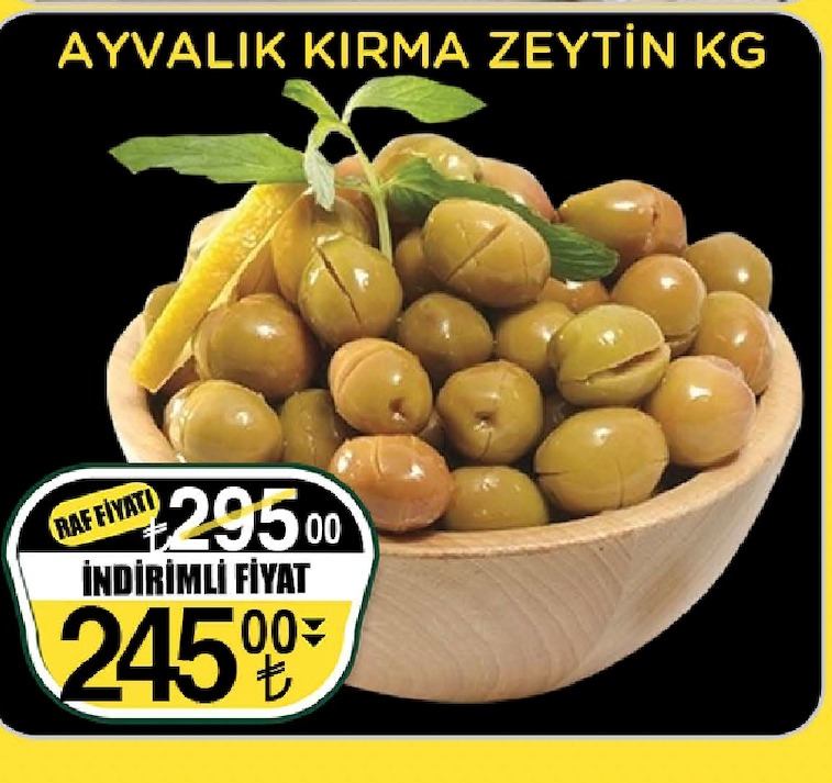 Ayvalık Kırma Zeytin Kg