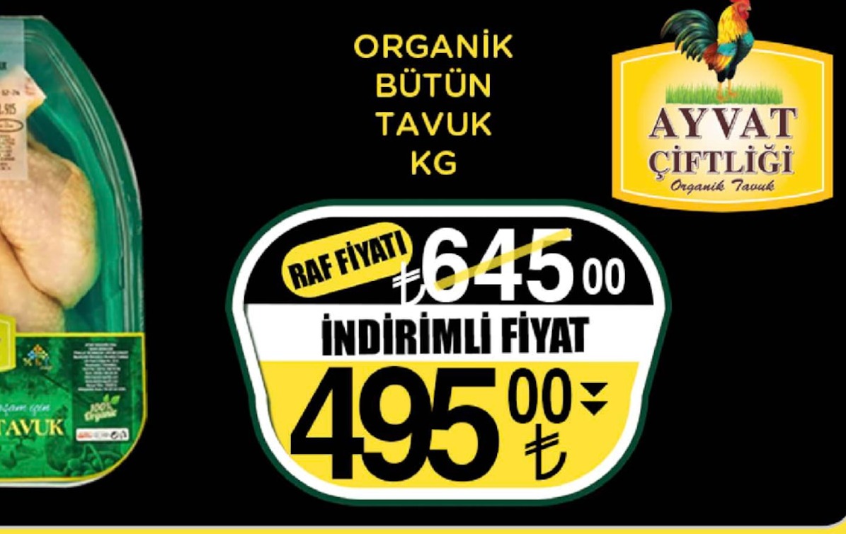 Organik Bütün Tavuk Kg