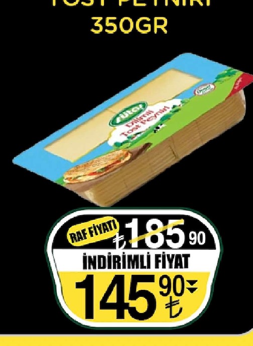Ülker Diliimli Tost Peyniri 350Gr