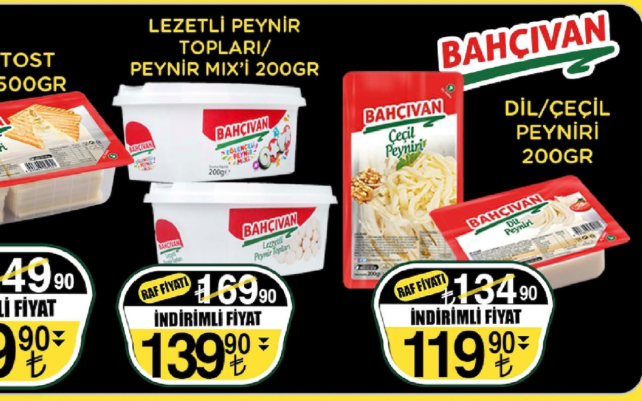 Bahçıvan Lezzetli Peynir Topları/ Topları/ Peynir Mix'I 200Gr