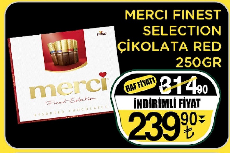 Merci Finest Selection Çikolata Red 250Gr
