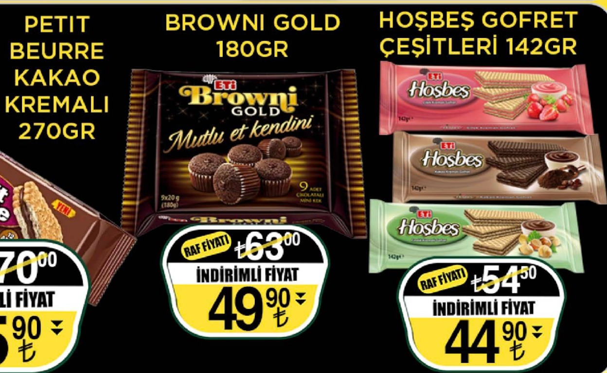 Eti Browni Gold 180Gr