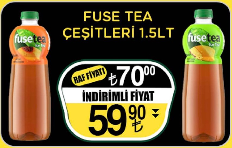 Fuse Tea Çeşitleri 1.5Lt