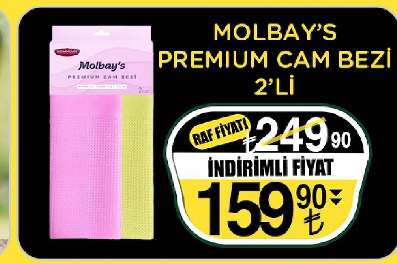Molbay'S Premium Cam Bezi 2'Li
