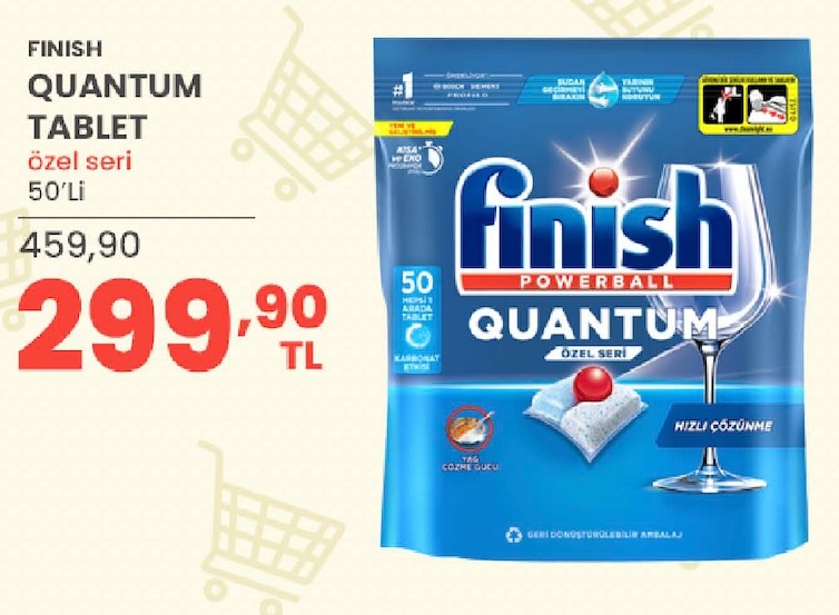 Finish Quantum Tablet Özel Seri 50'Li