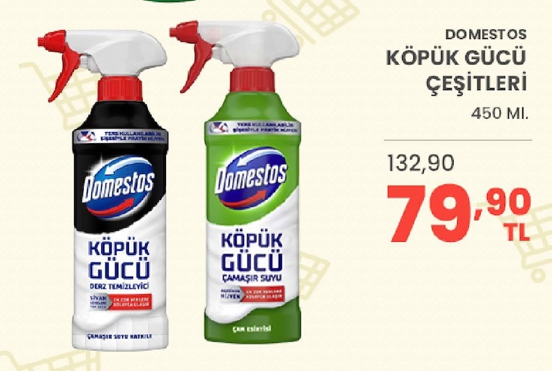 Domestos Köpük Gücü Çamaşır Suyu 450 Ml