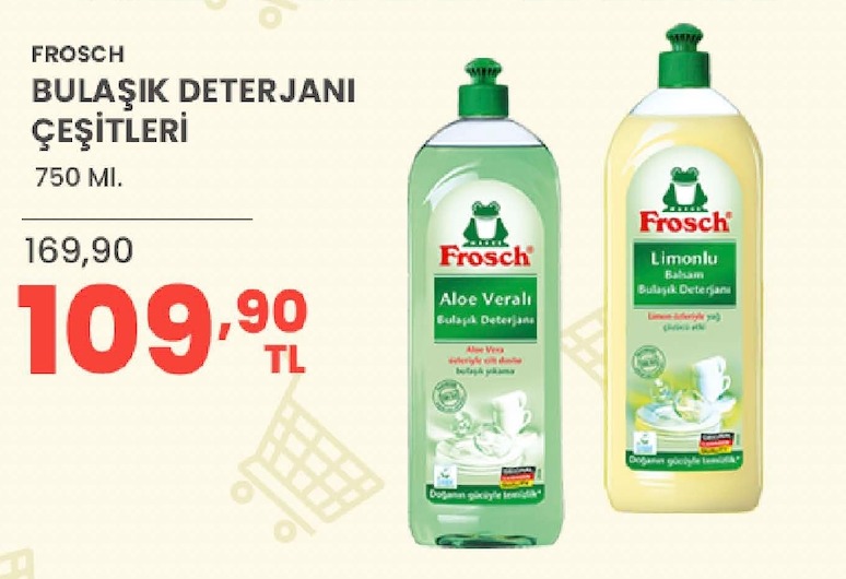Frosch Bulaşık Deterjanı Çeşitleri 750 Ml