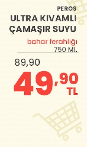 Peros Ultra Kivamoslı Çamaşır Suyu 750 Ml